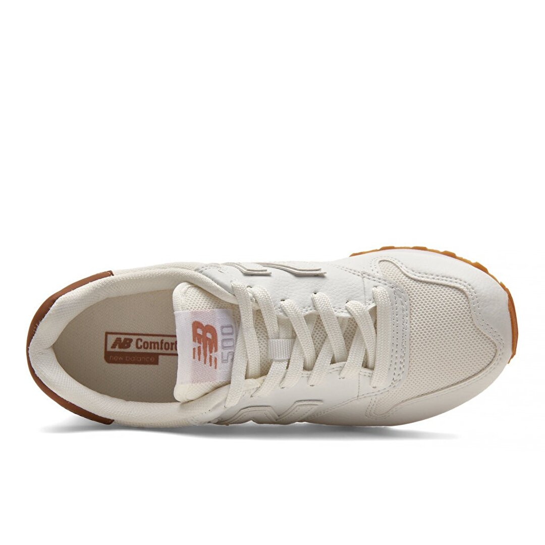 New Balance 500 Kad n Beyaz Spor Ayakkab