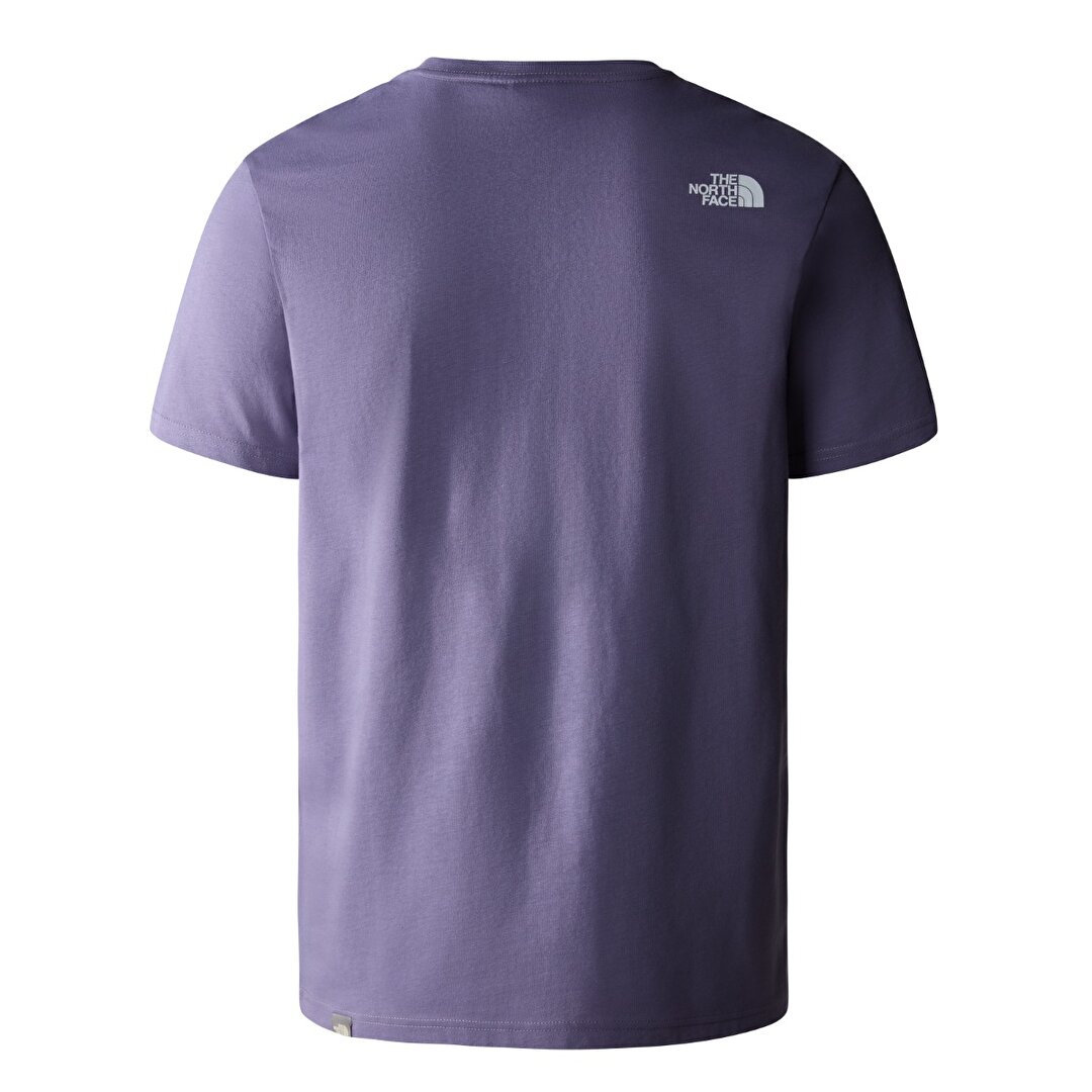The North Face Never Stop Exploring Erkek Mor Bisiklet Yaka Ti ort NF0A7X1MN141 Sporthink