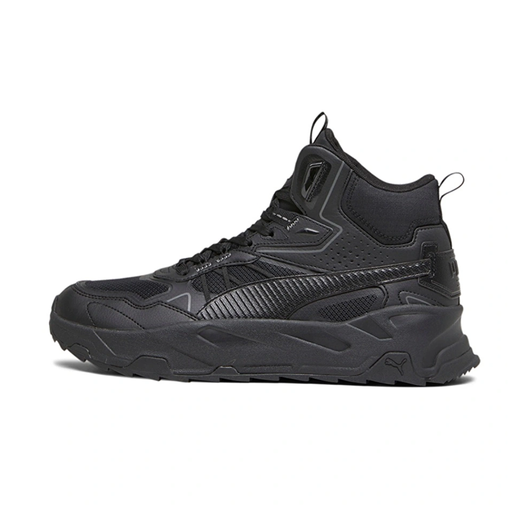 Puma Trinity Mid Hybrid Erkek Siyah Spor Ayakkabı -1