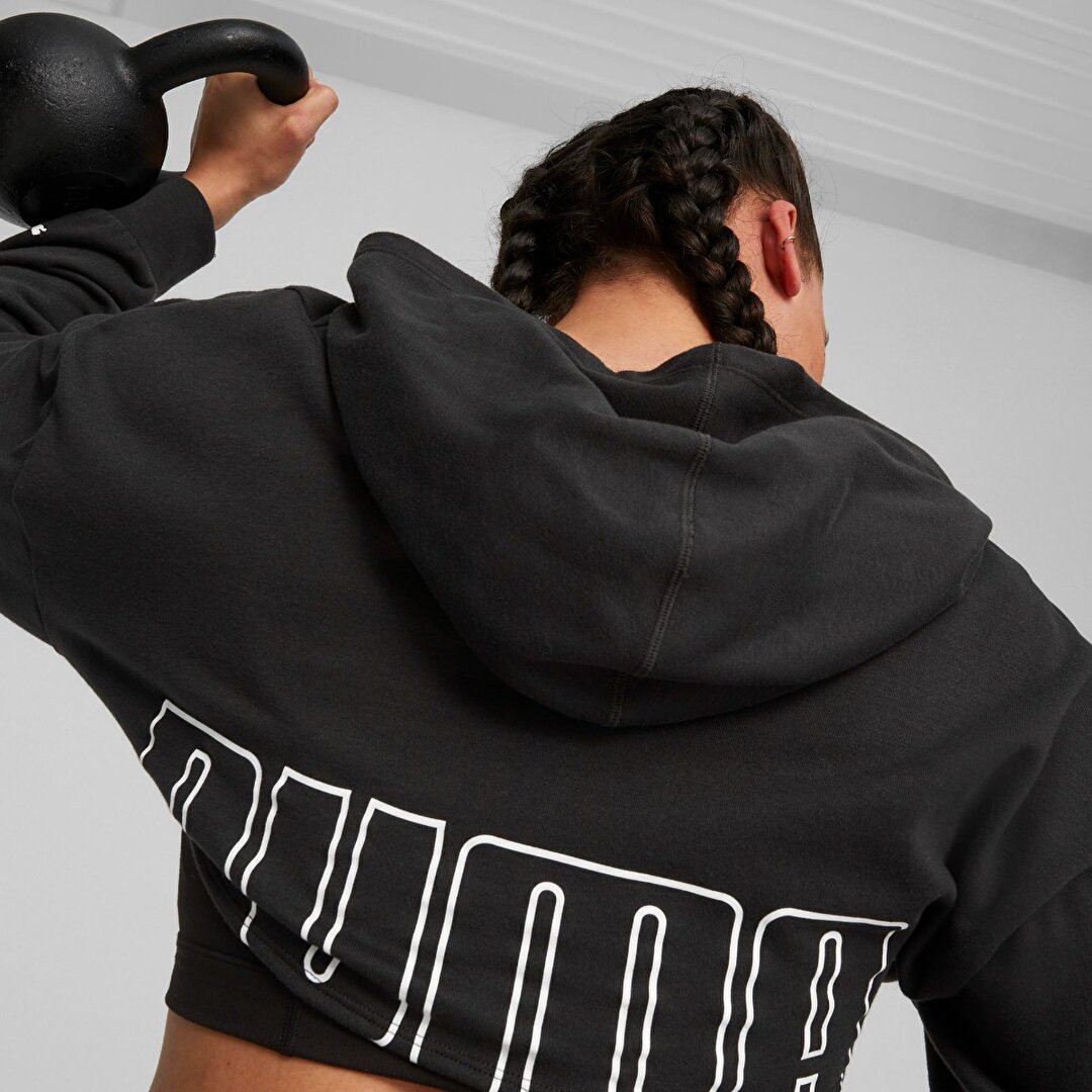 Crop hoodie puma deals