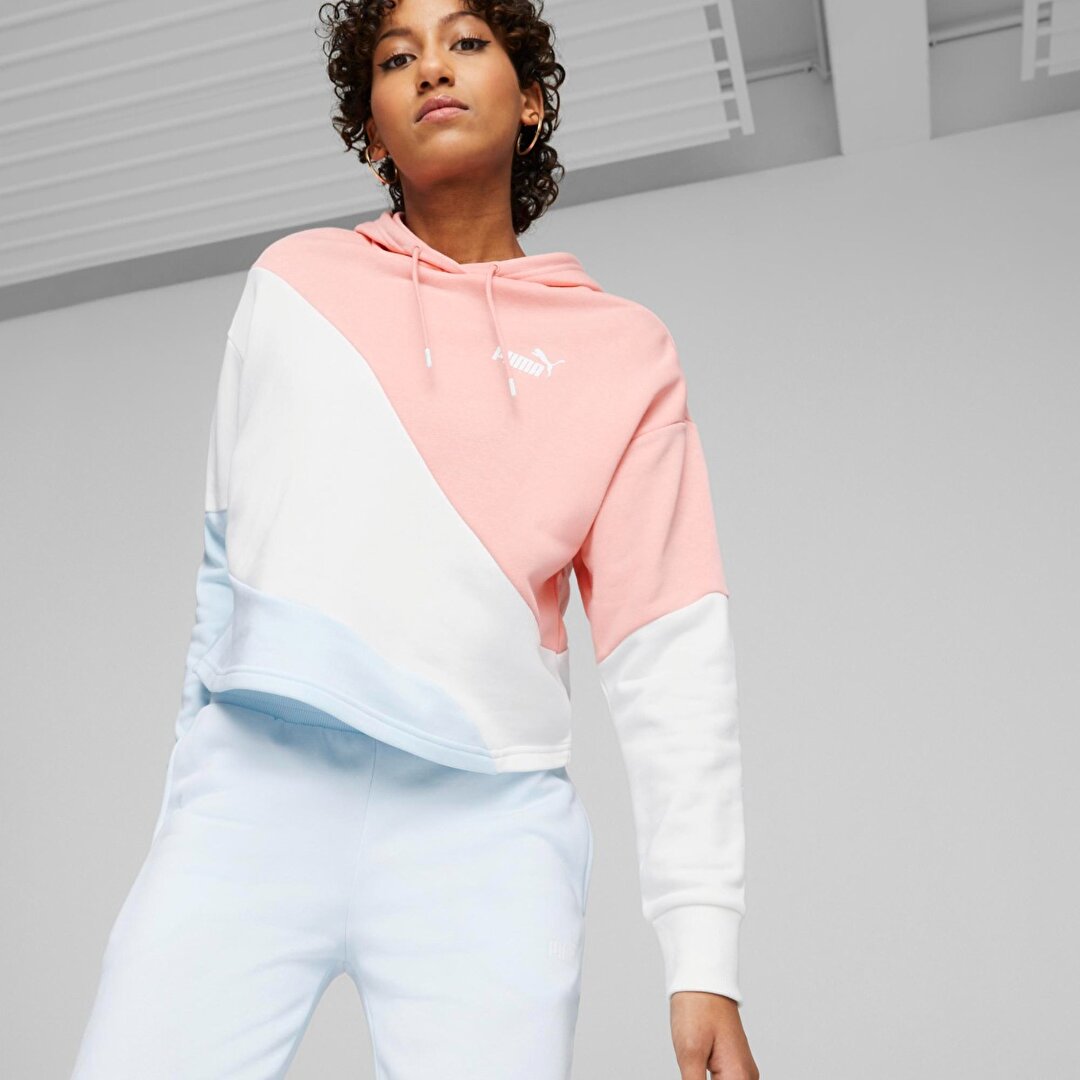 Puma Power Cat Kad n Kapu onlu Sweatshirt