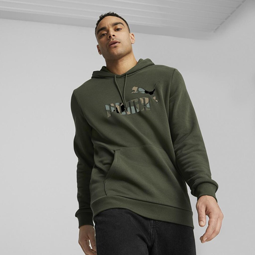 Green puma sweatshirt hotsell