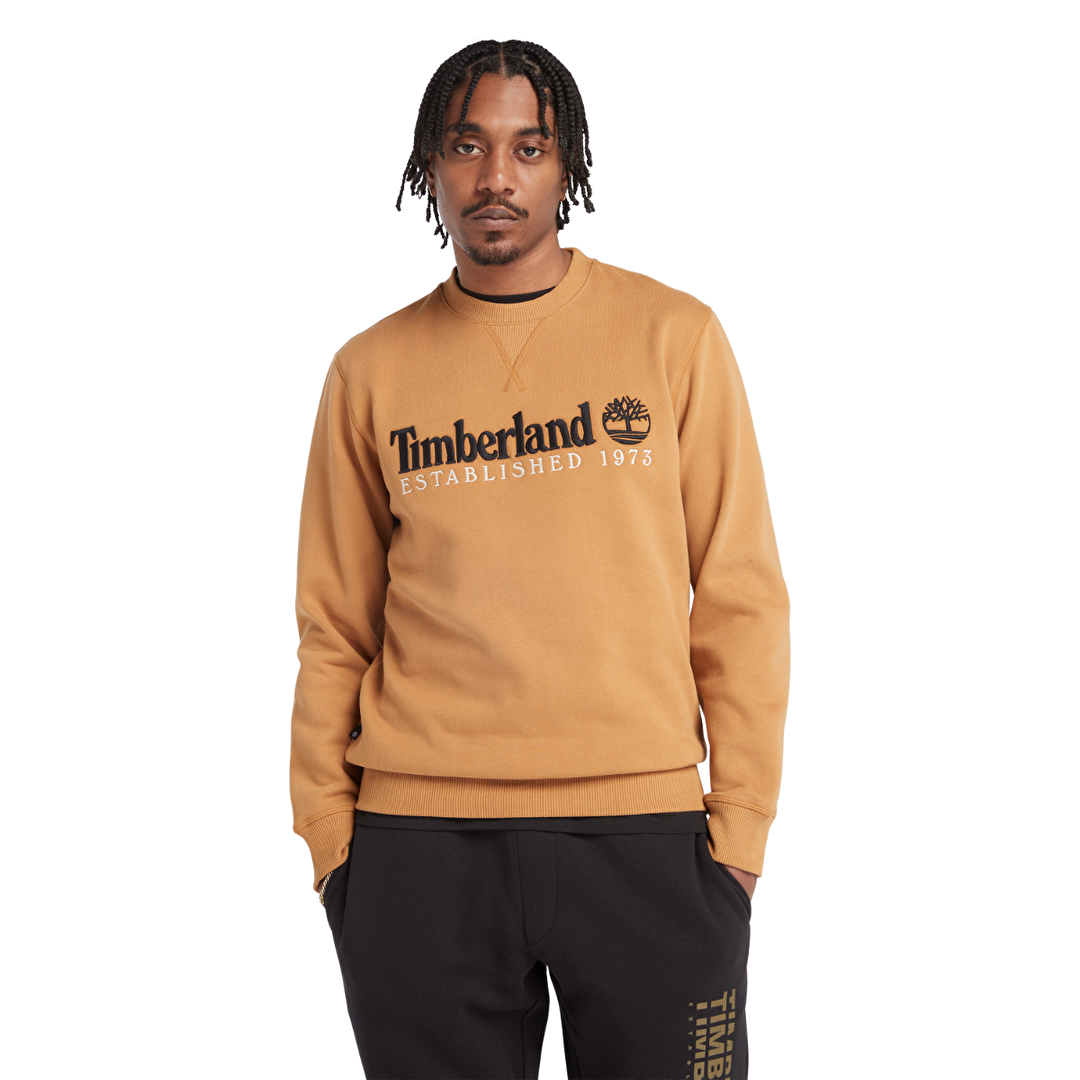 Timberland logo sweatshirt outlet