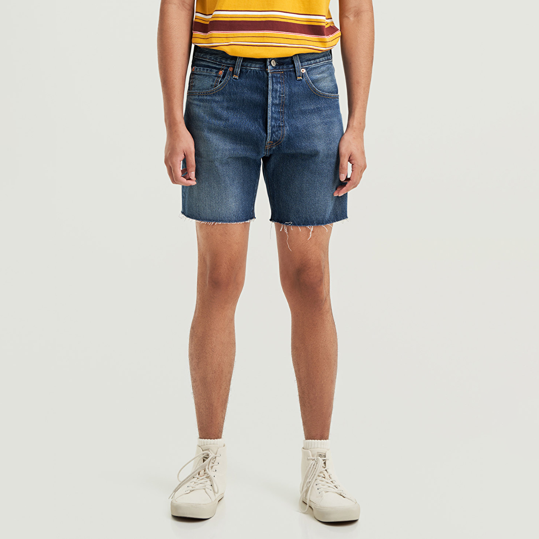 Levi's 501 93 Erkek Lacivert Şort - 1
