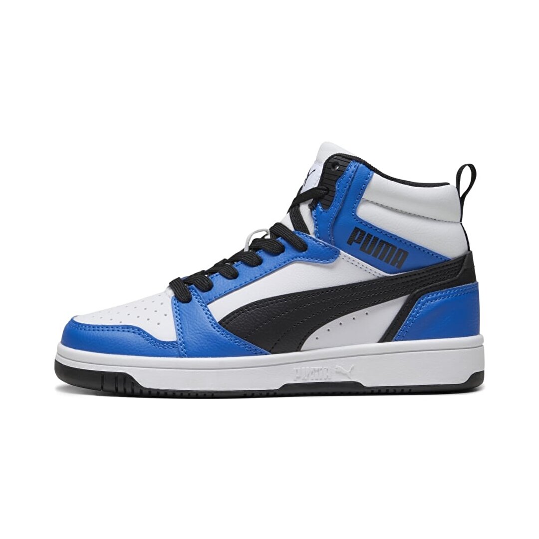 Puma Rebound V6 Mid Jr Kadın Mavi Sneaker - 1