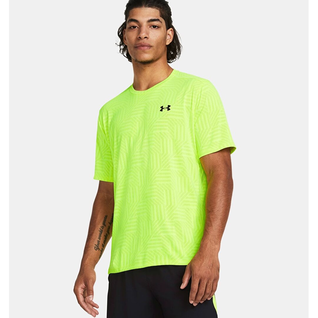 T shirt under armour verde best sale