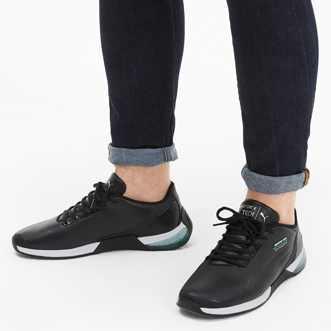 Puma Mercedes Amg Petronas Kart Cat X Tech Unisex Siyah Spor Ayakkab