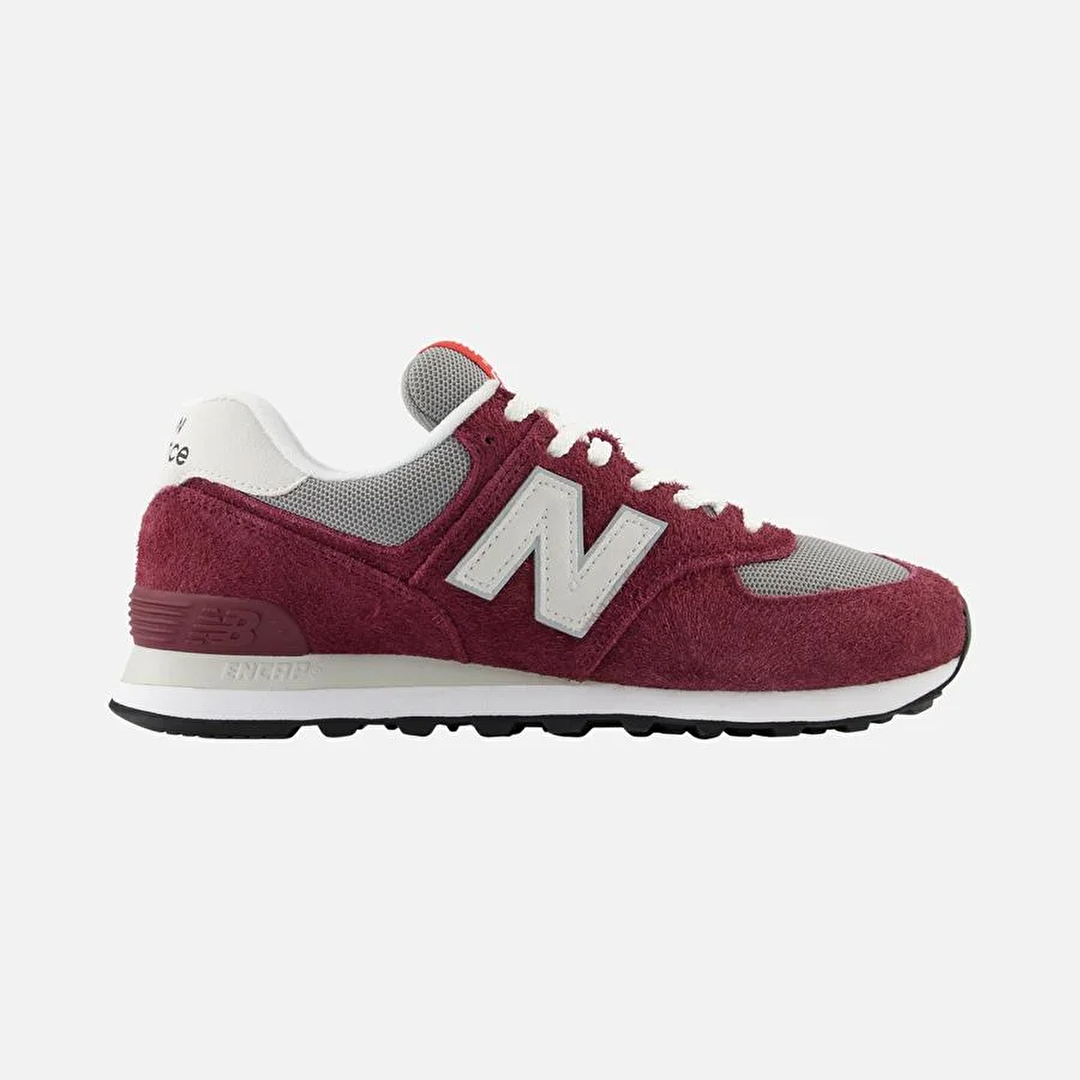 New Balance 574 Erkek Bordo Spor Ayakkabı - 1