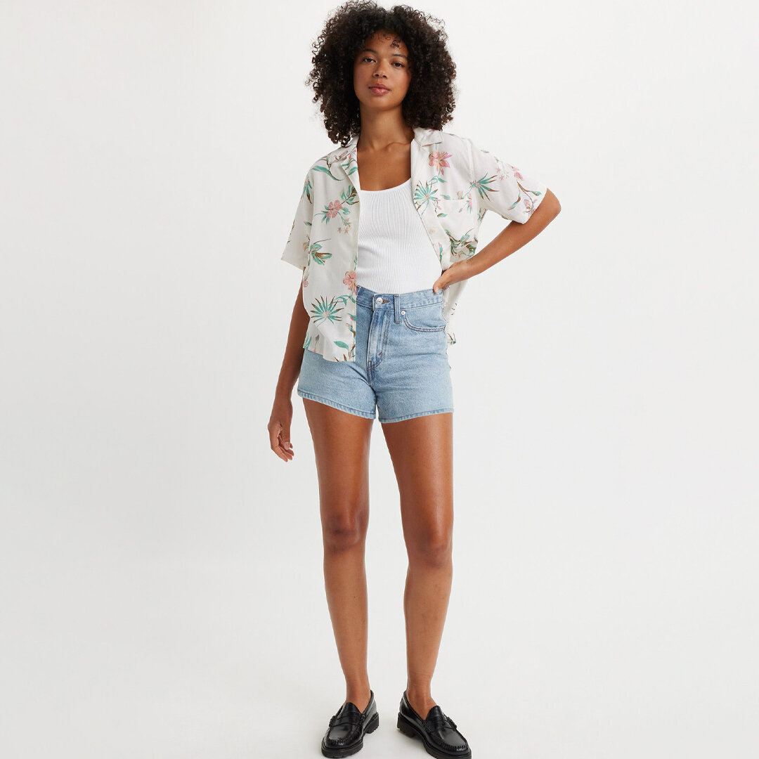 Levi s 80s Mom Kad n Mavi ort A9521 0000 Sporthink