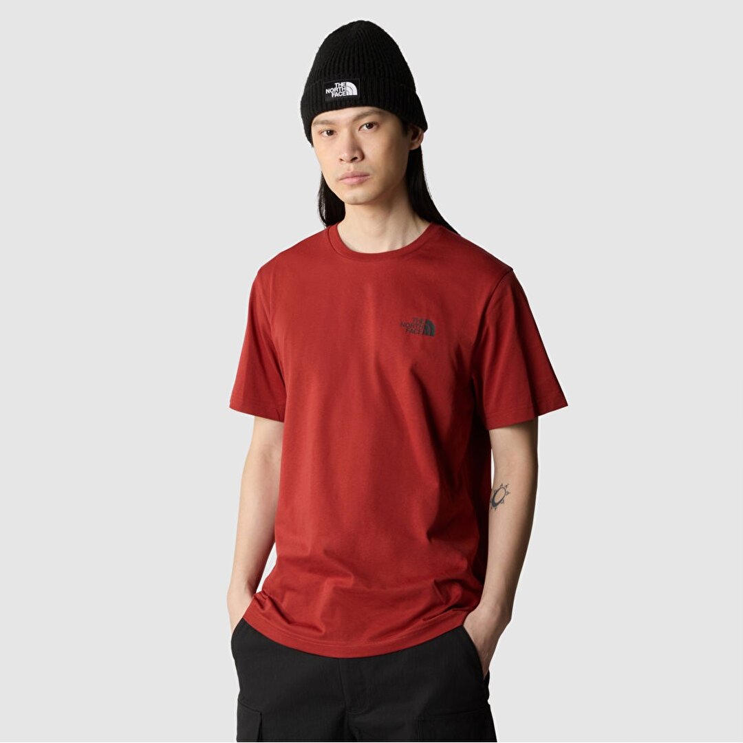The North Face Simple Dome Erkek K rm z Yuvarlak Yaka Ti ort