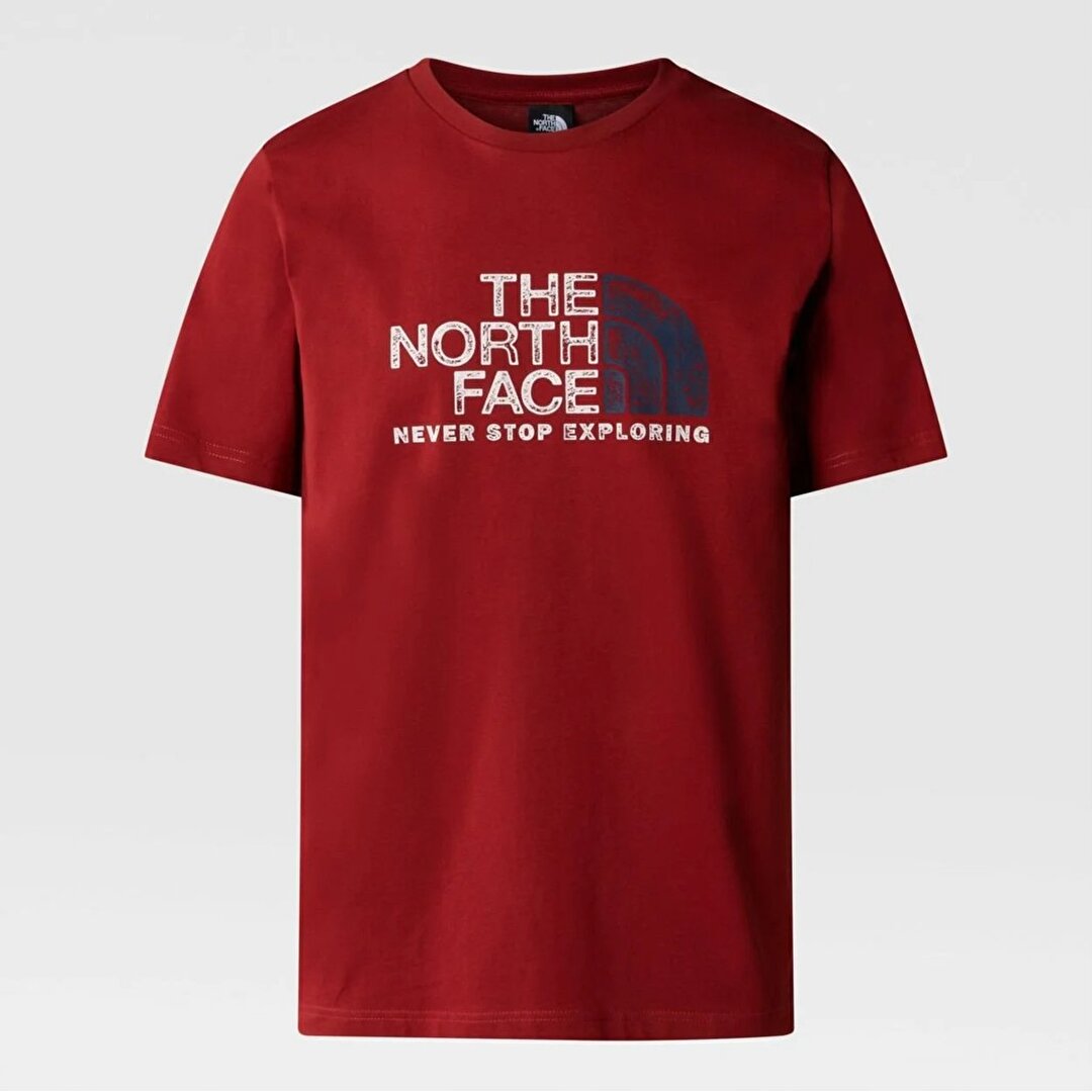 The North Face Rust 2 Erkek K rm z Yuvarlak Yaka Ti ort