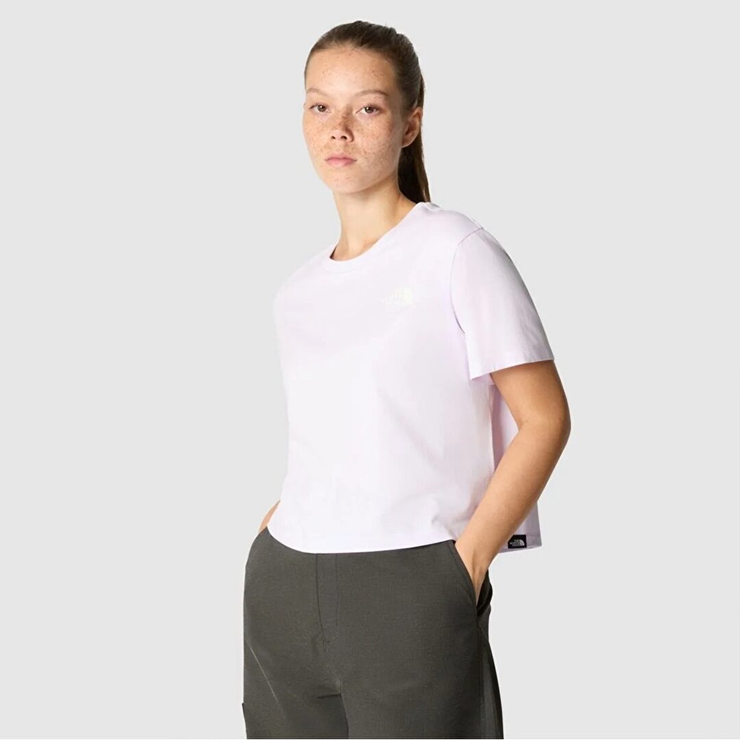 Cropped plain t shirts shop