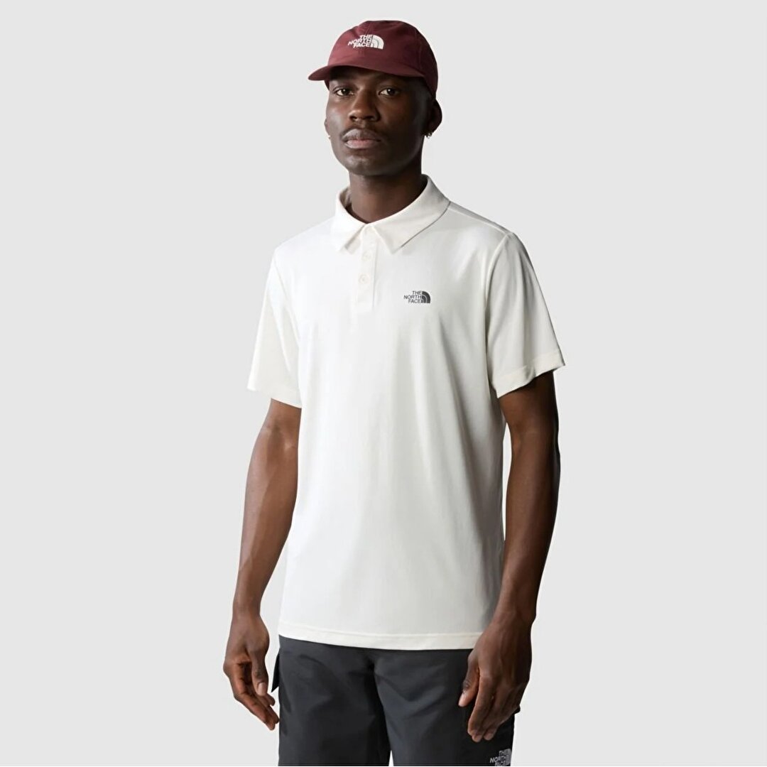 The North Face Tanken Erkek Beyaz Klasik Yaka Polo Ti ort