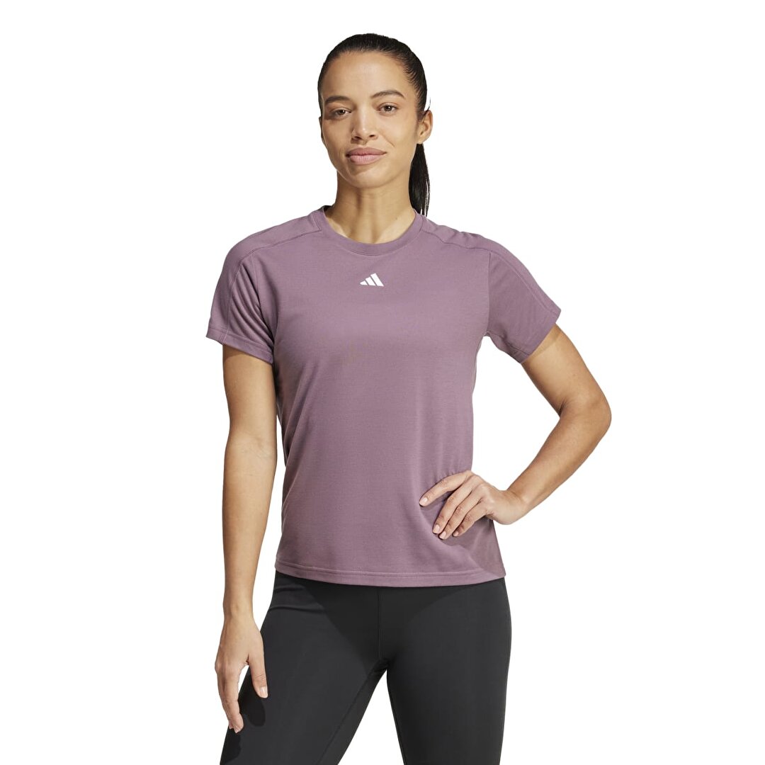 adidas Train Essentials Crew Kad n Pembe Yuvarlak Yaka Ti ort IX1010 Sporthink