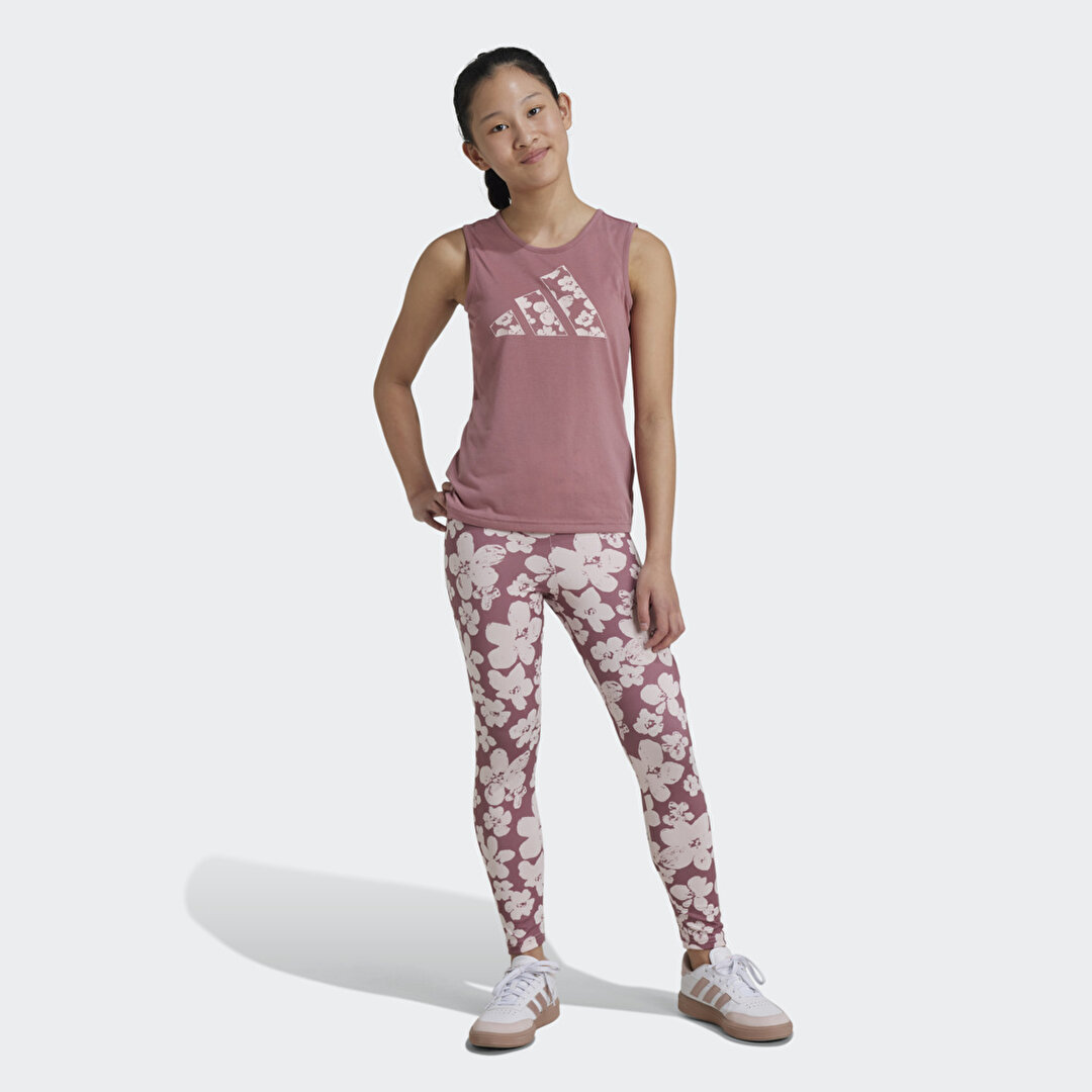 adidas Jg Train Essentials Pri Kız Çocuk Pembe Tayt - 1