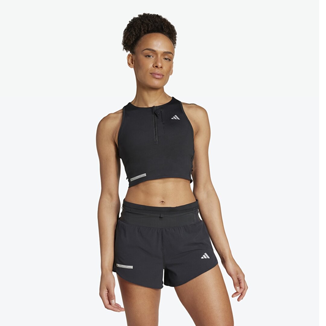 Crop top adidas nero best sale