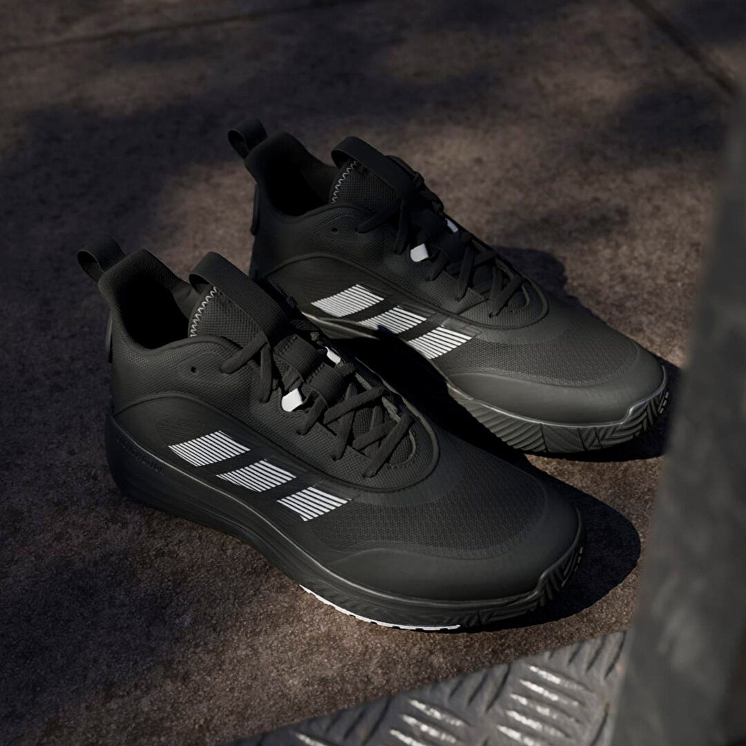 adidas Own The Game 3.0 Erkek Siyah Basketbol Ayakkabısı -1
