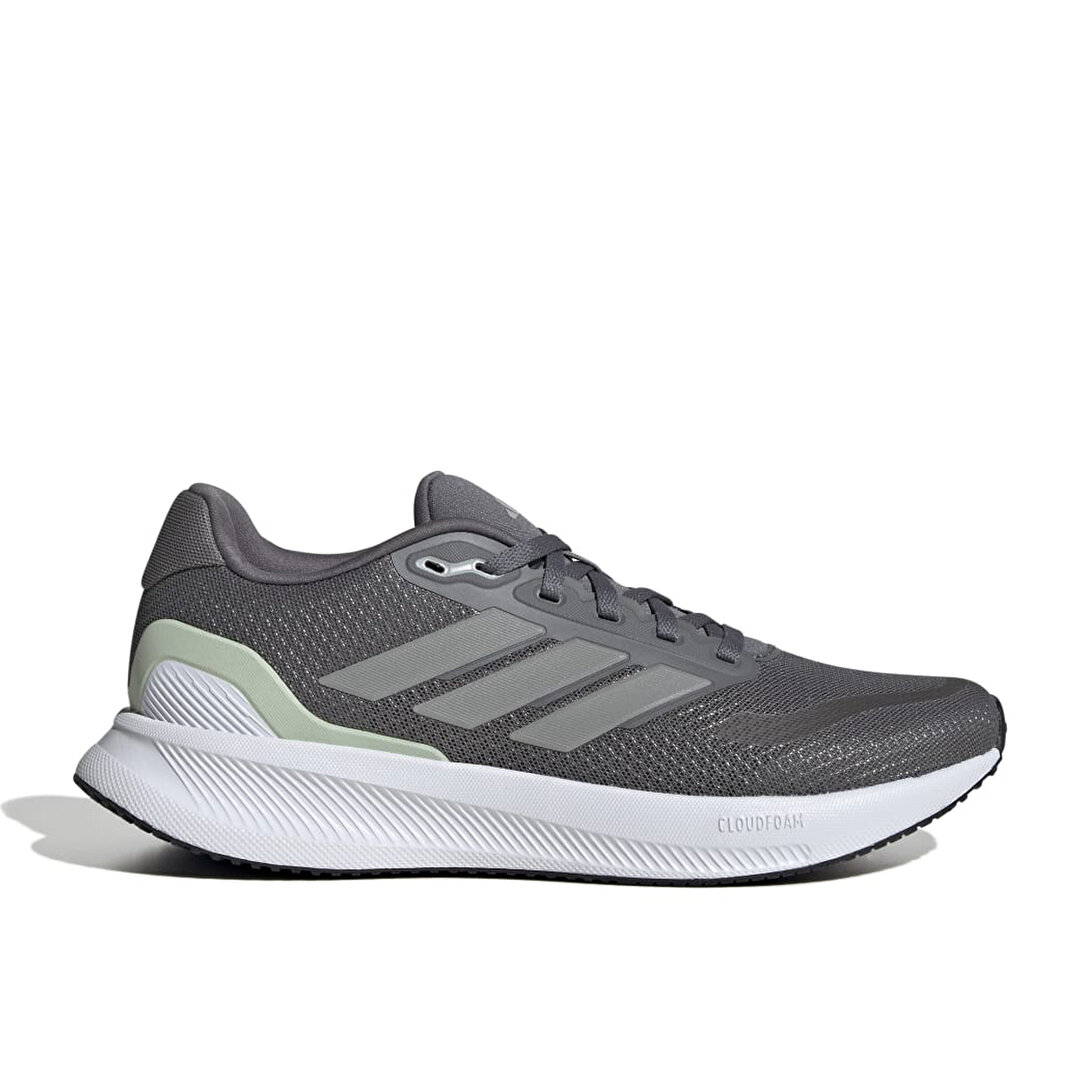 adidas Runfalcon 5 Kadın Gri Koşu Ayakkabısı -1