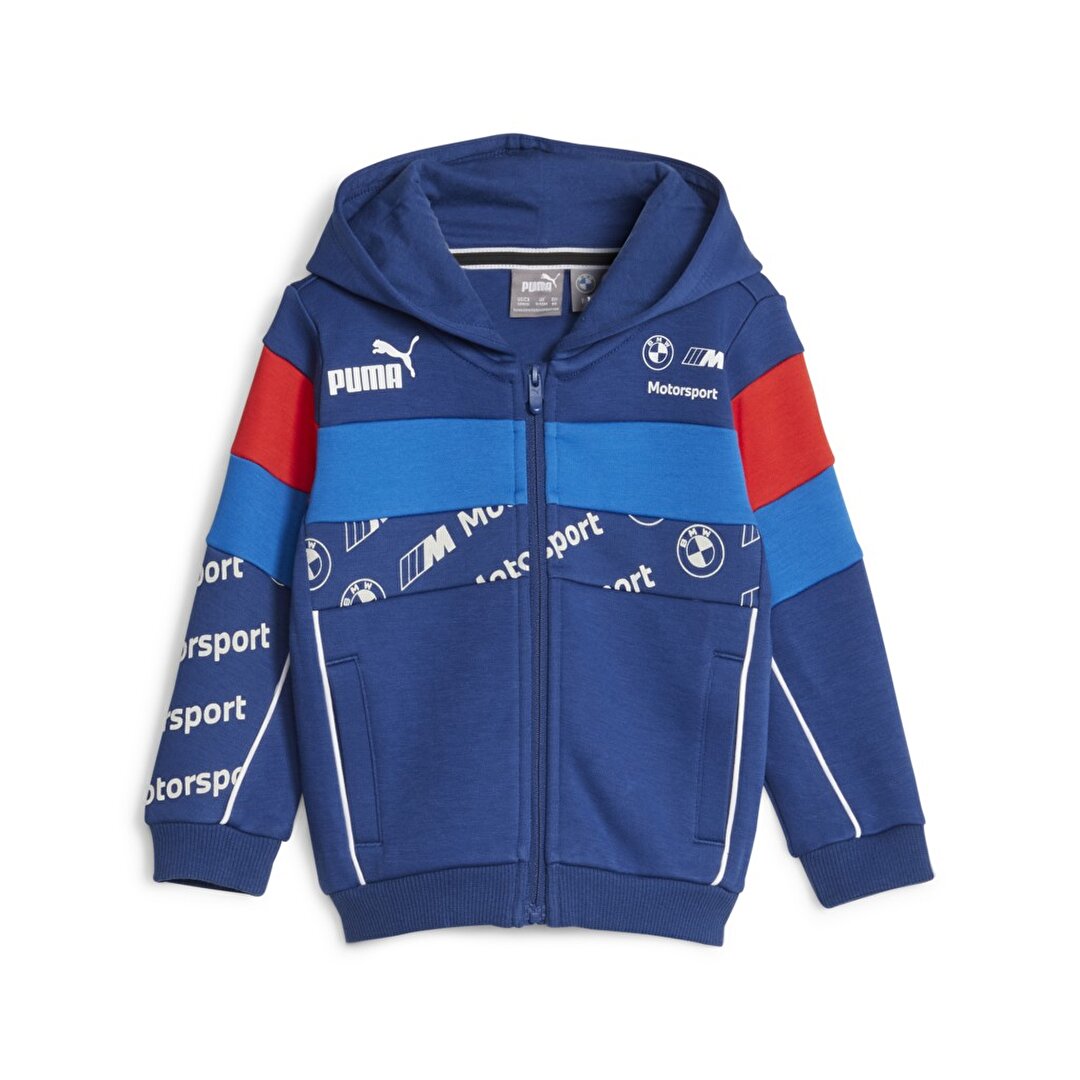 Puma Bmw Motorsport Bebek Mavi Kapu onlu Ceket 62300304 Sporthink
