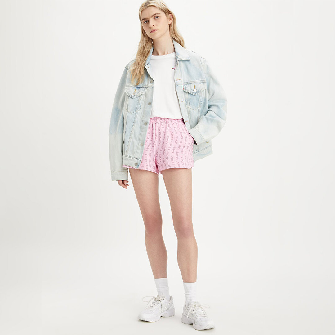 Levi's Graphic Squad Kadın Pembe Şort -1