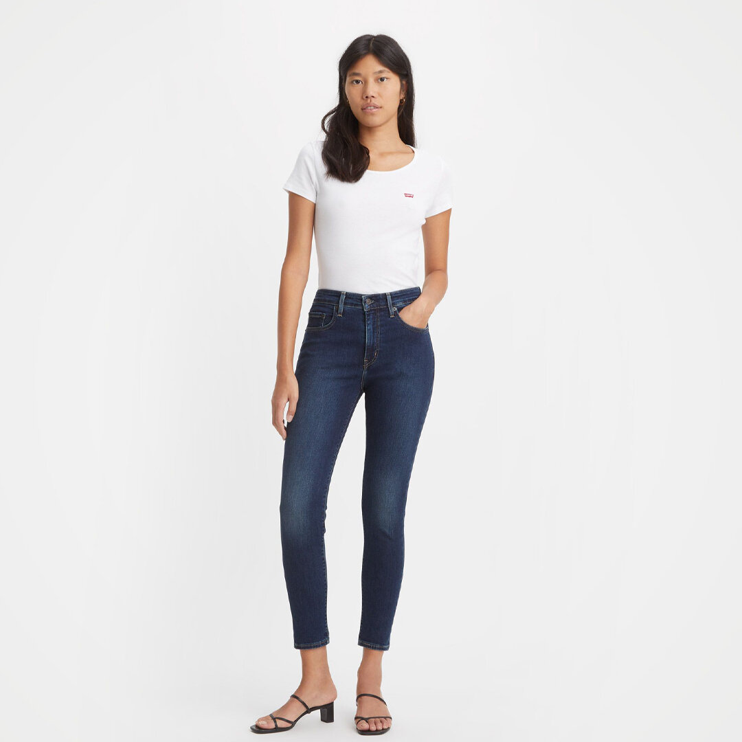 Levi s 721 High Rise Skinny Kad n Lacivert Jean 18882 0593 Sporthink