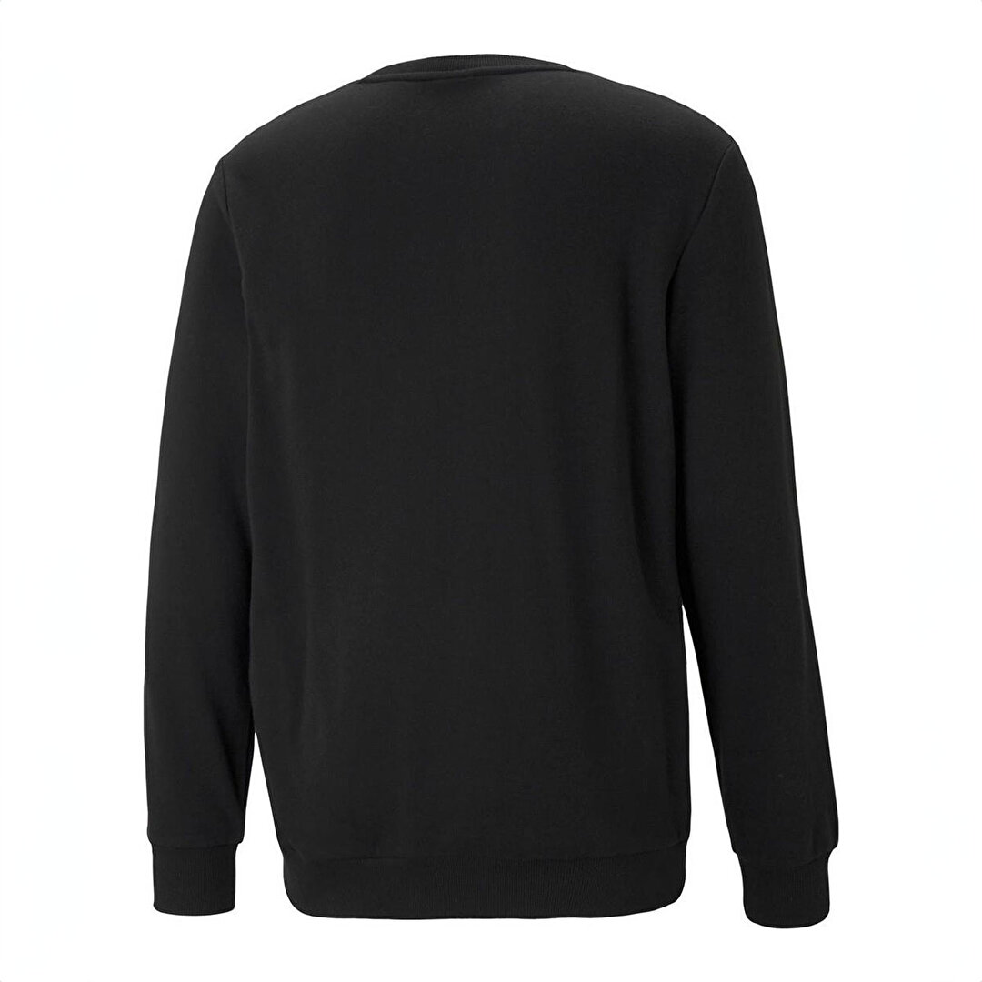 Puma Essential Big Logo Erkek Siyah Yuvarlak Yaka Sweatshirt 58668001 Sporthink