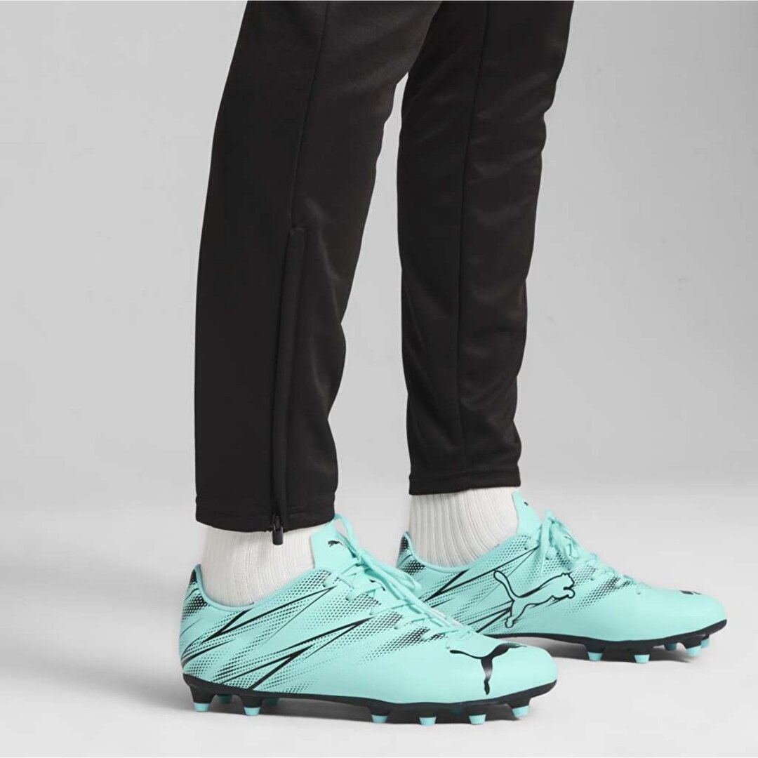 Puma Attacanto Fg/Ag Erkek Turkuaz Krampon -1