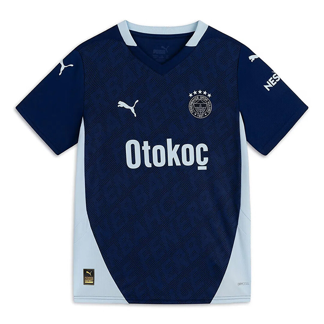 Puma Fenerbahçe Third Jr Çocuk Lacivert Yuvarlak Yaka Forma - 1