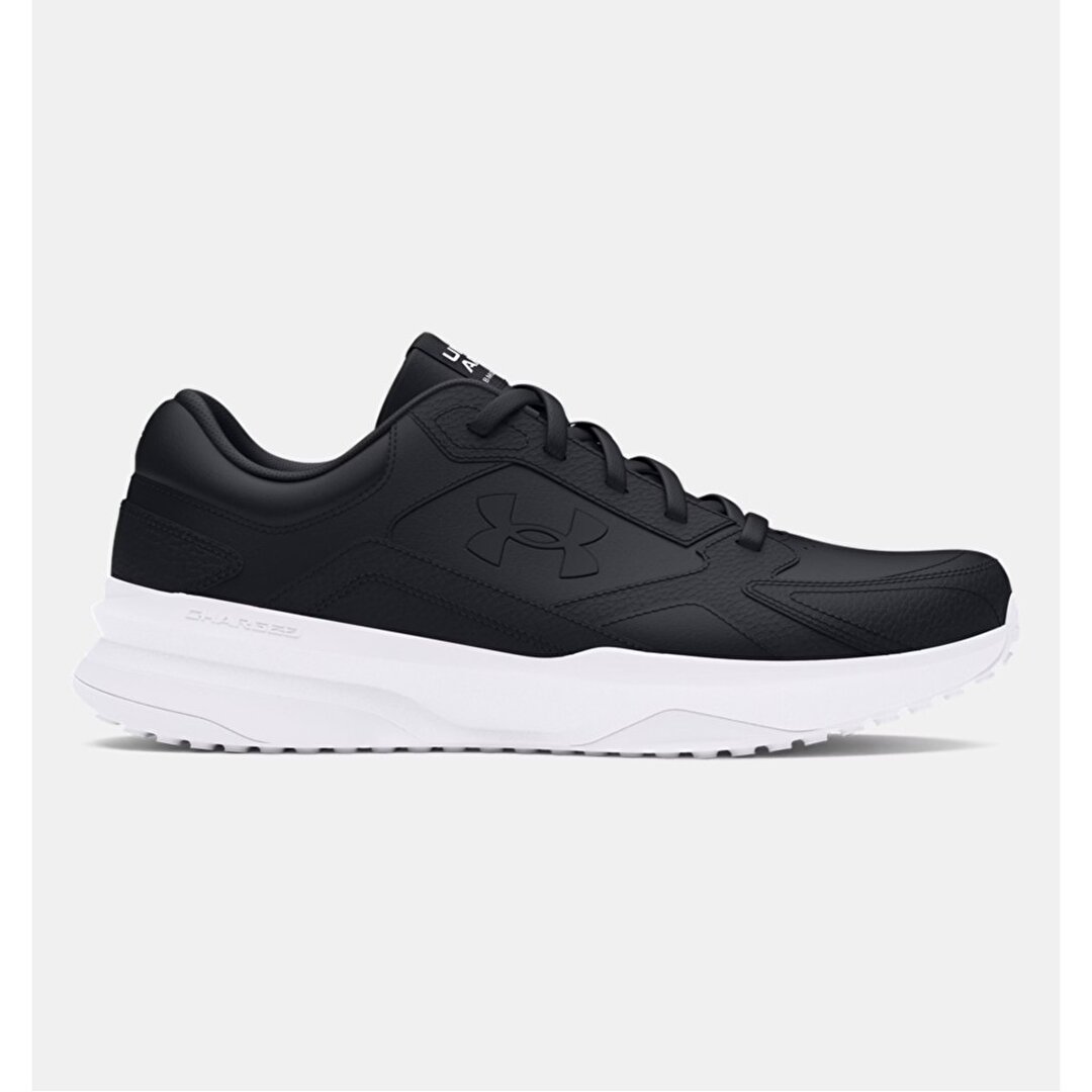 Under Armour Edge Leather Erkek Siyah Spor Ayakkabı - 1