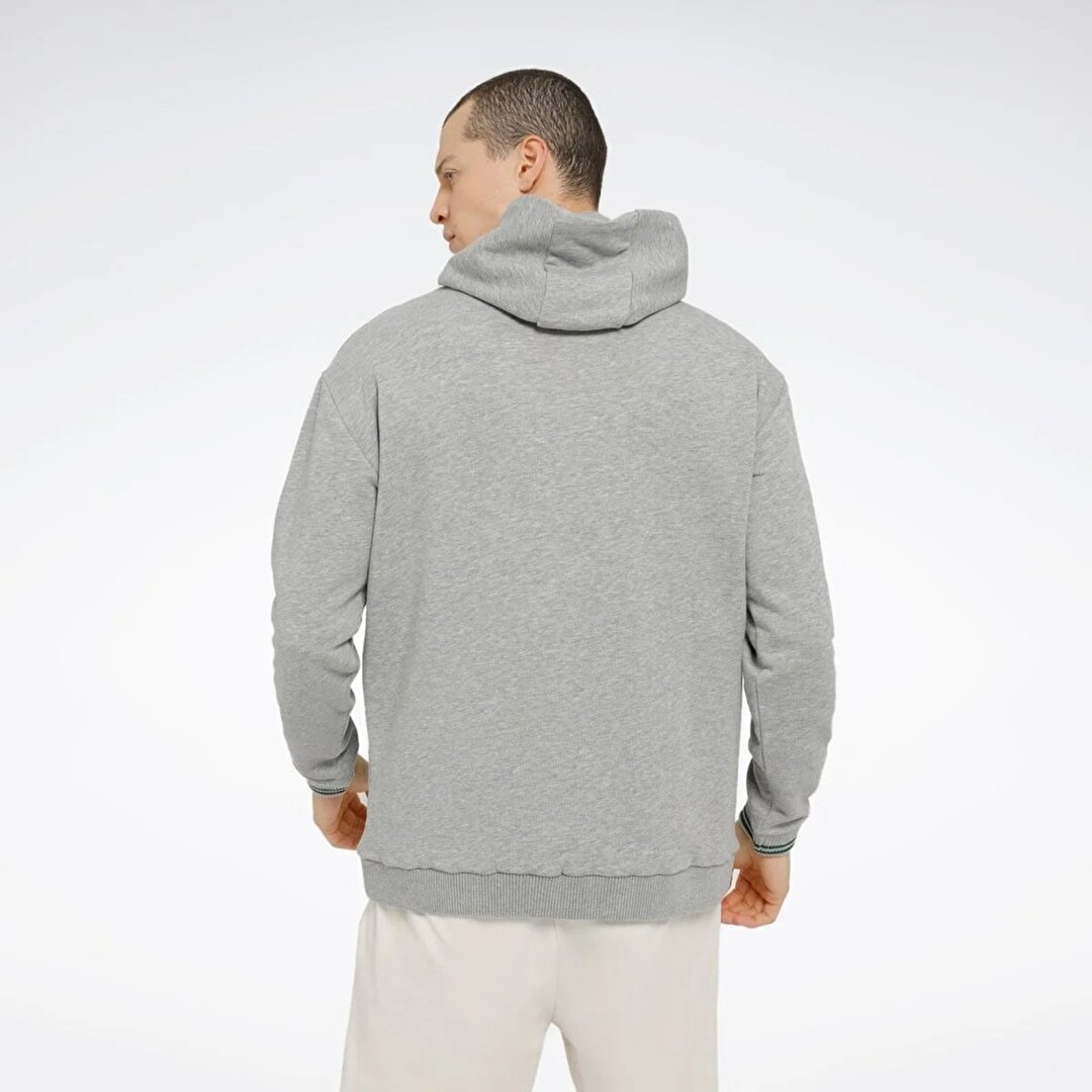 Reebok Classics Uniform Erkek Gri Kapu onlu Sweatshirt 101864598 Sporthink