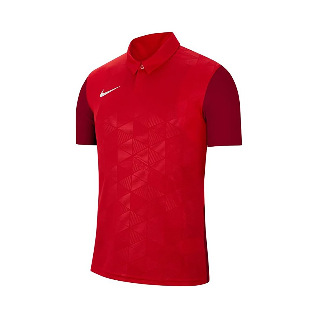 Nike Trophy IV Erkek Kırmızı Klasik Yaka Forma -1