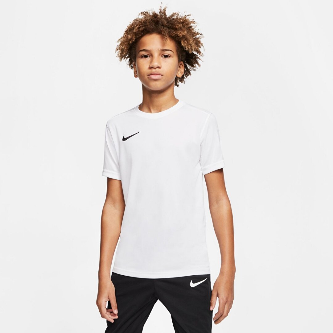Nike Park VII Çocuk Beyaz Yuvarlak Yaka Forma - 1