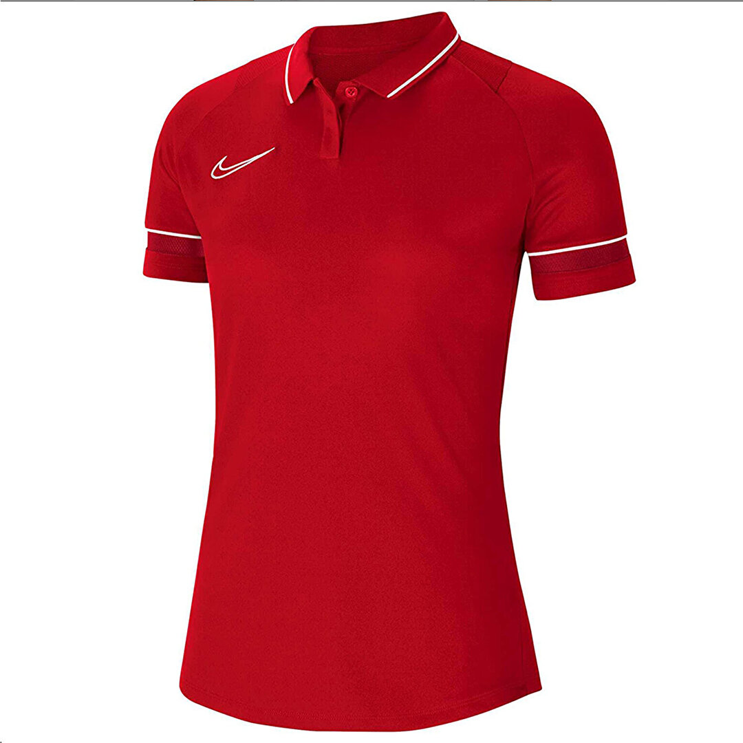 Nike Academy Dri Fit Kad n K rm z Klasik Yaka Polo Ti ort CV2673 657 Sporthink
