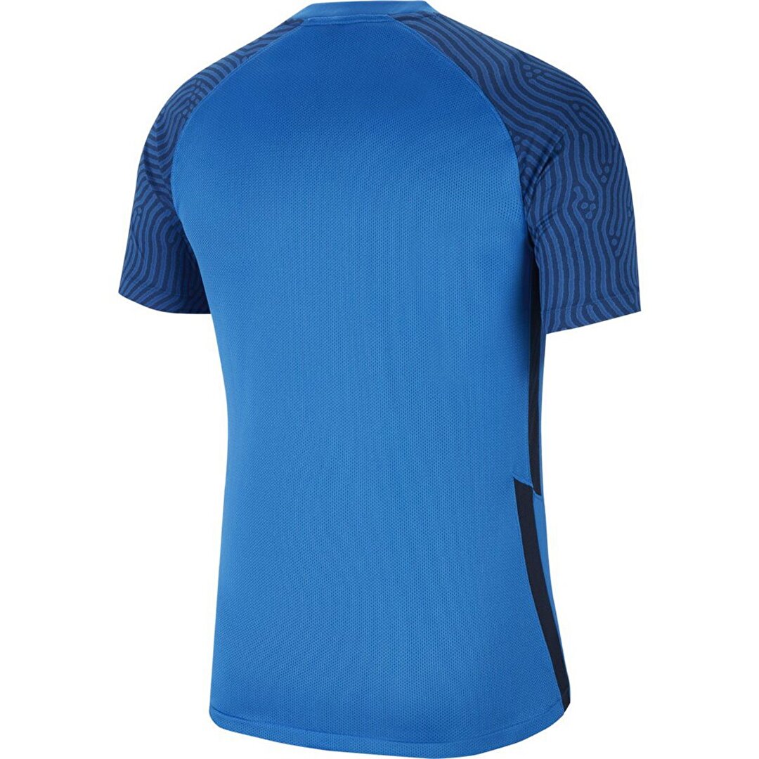 Nike Dri Fit Strike 2 Erkek Mavi Yuvarlak Yaka Forma CW3544 463 Sporthink