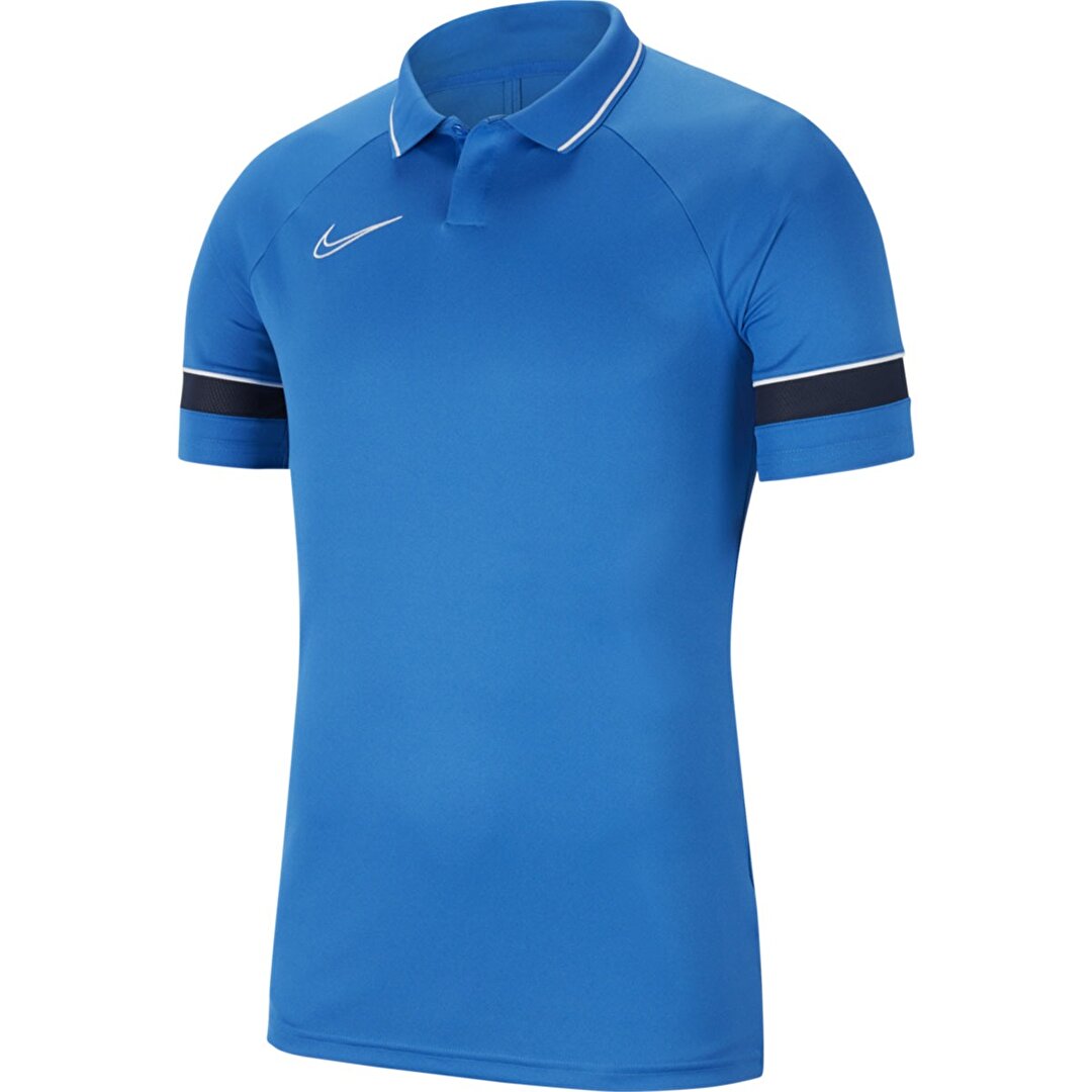 Nike Dri Fit Academy Polo Cocuk Mavi Klasik Yaka Forma