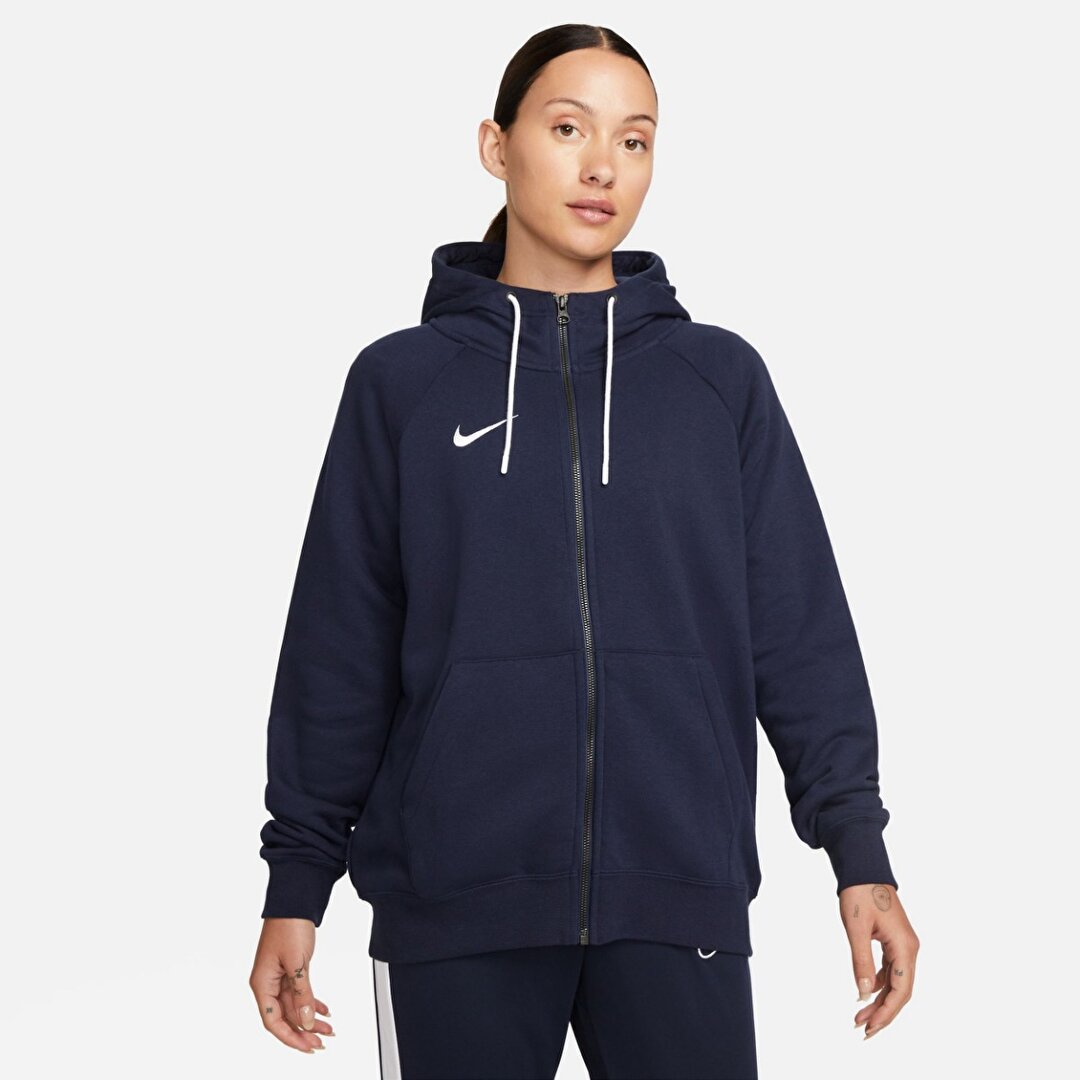 Nike Dry Park 20 Kadın Lacivert Kapüşonlu Ceket