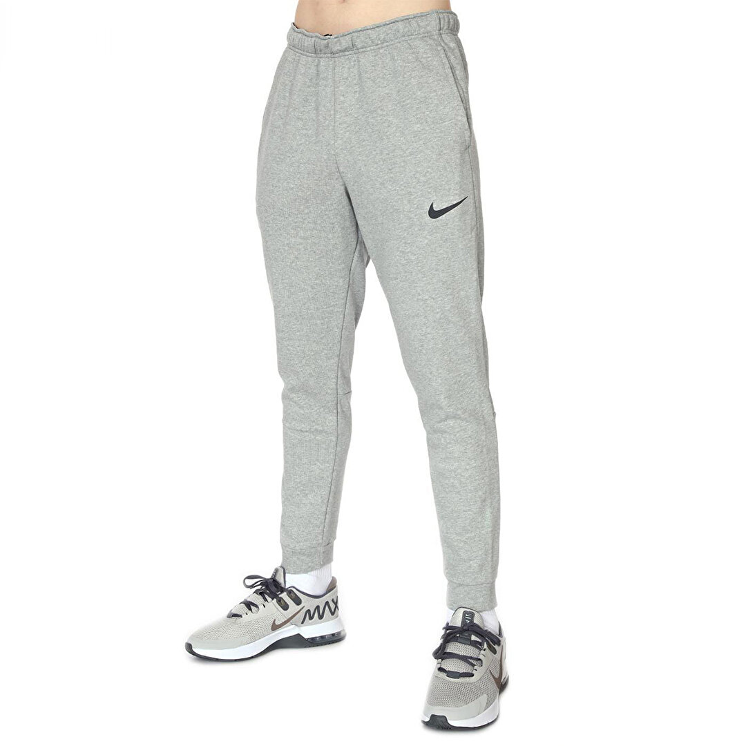 Nike Tapered Training Dri Fit Erkek Gri Eşofman Altı - 1
