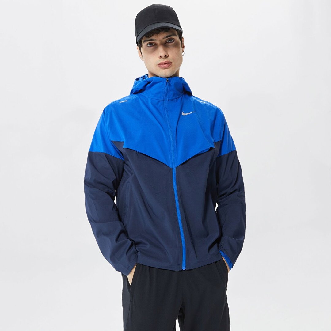 Nike Windrunner Erkek Mavi Kapu onlu Ceket CZ9070 480 Sporthink