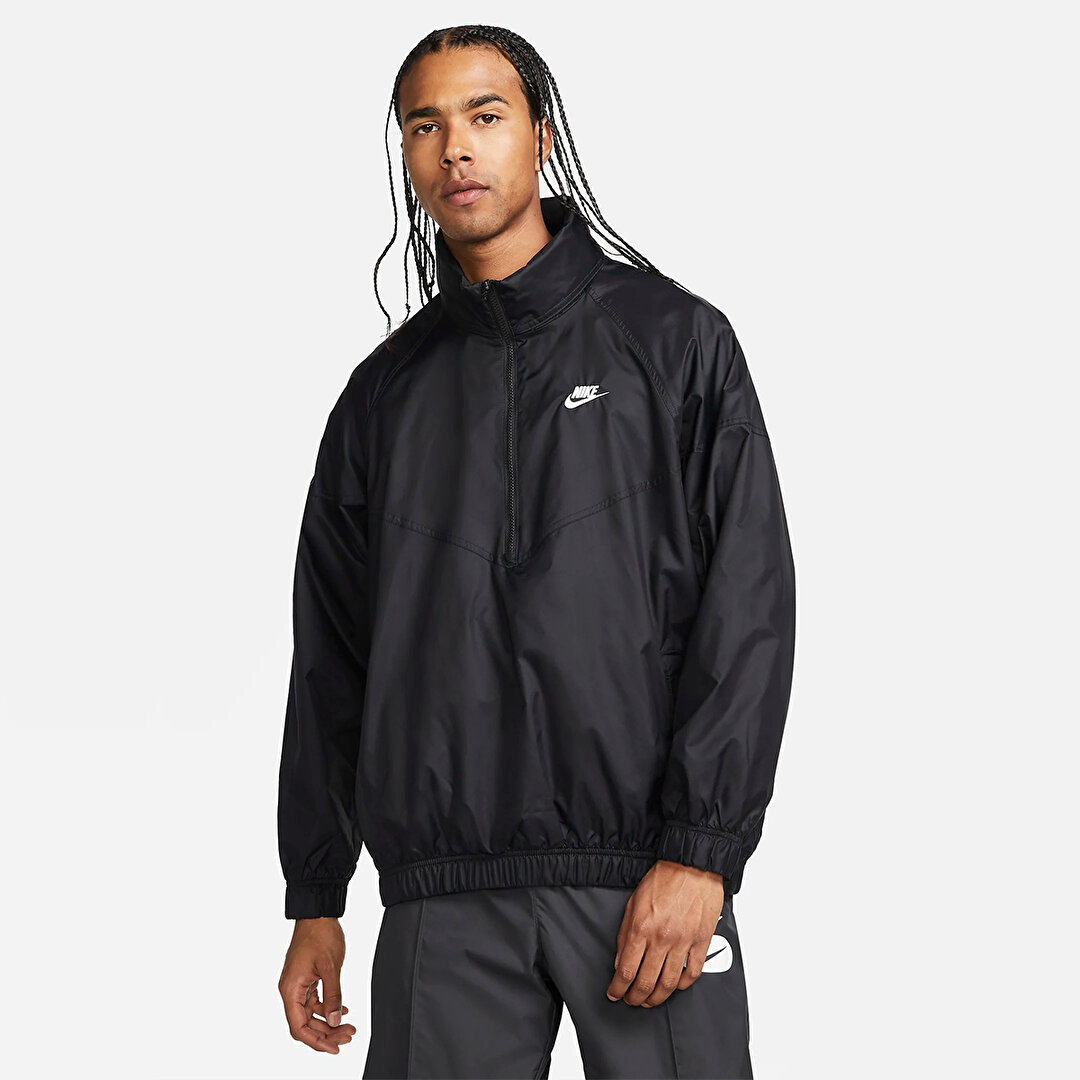 Nike Sportswear Windrunner Erkek Siyah Kapu onlu Ceket