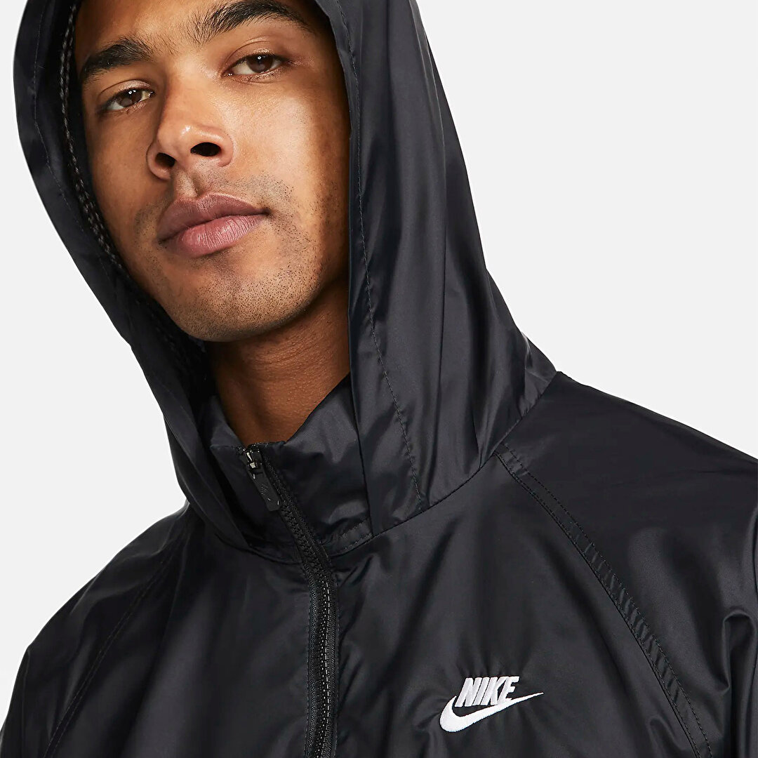 Nike Sportswear Windrunner Erkek Siyah Kapu onlu Ceket DQ4910 010 Sporthink
