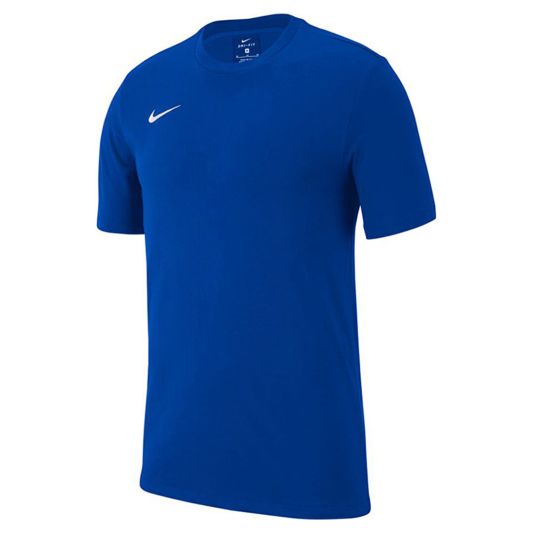 Nike Team Club 19 Erkek Lacivert Yuvarlak Yaka Ti ort