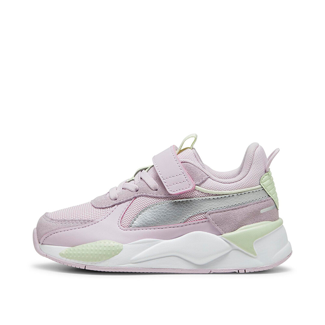 Puma Rs-X Metallic Ac Ps Kız Çocuk Pembe Spor Ayakkabı - 1