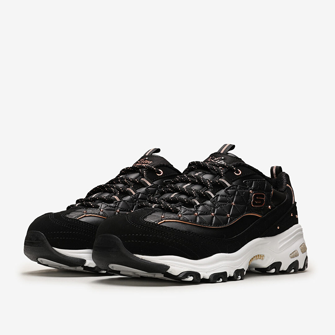 Skechers D lites Glamour Feels Kad n Spor Ayakkab 13087 BKRG Sporthink