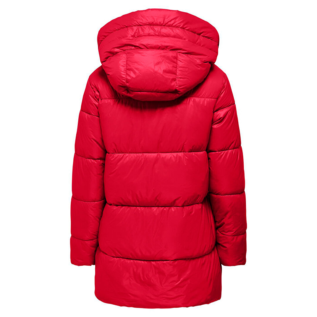 Only New Scarlett Hood Puffer Kadın Siyah Kapüşonlu Mont Only New Scarlett Hood Puffer Kadın Siyah Kapüşonlu Mont