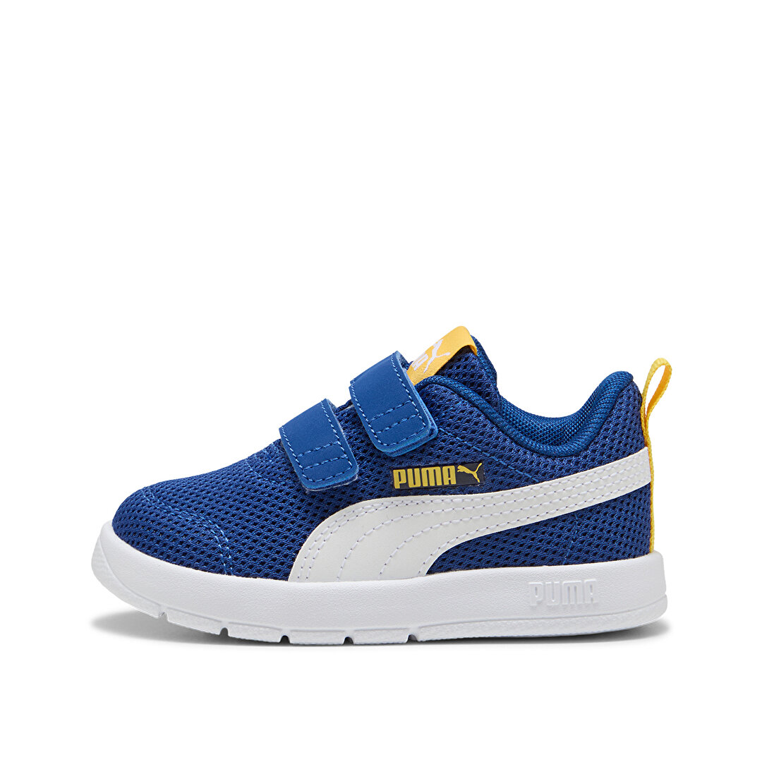 Puma Courtflex V3 Bebek Lacivert Sneaker - 1