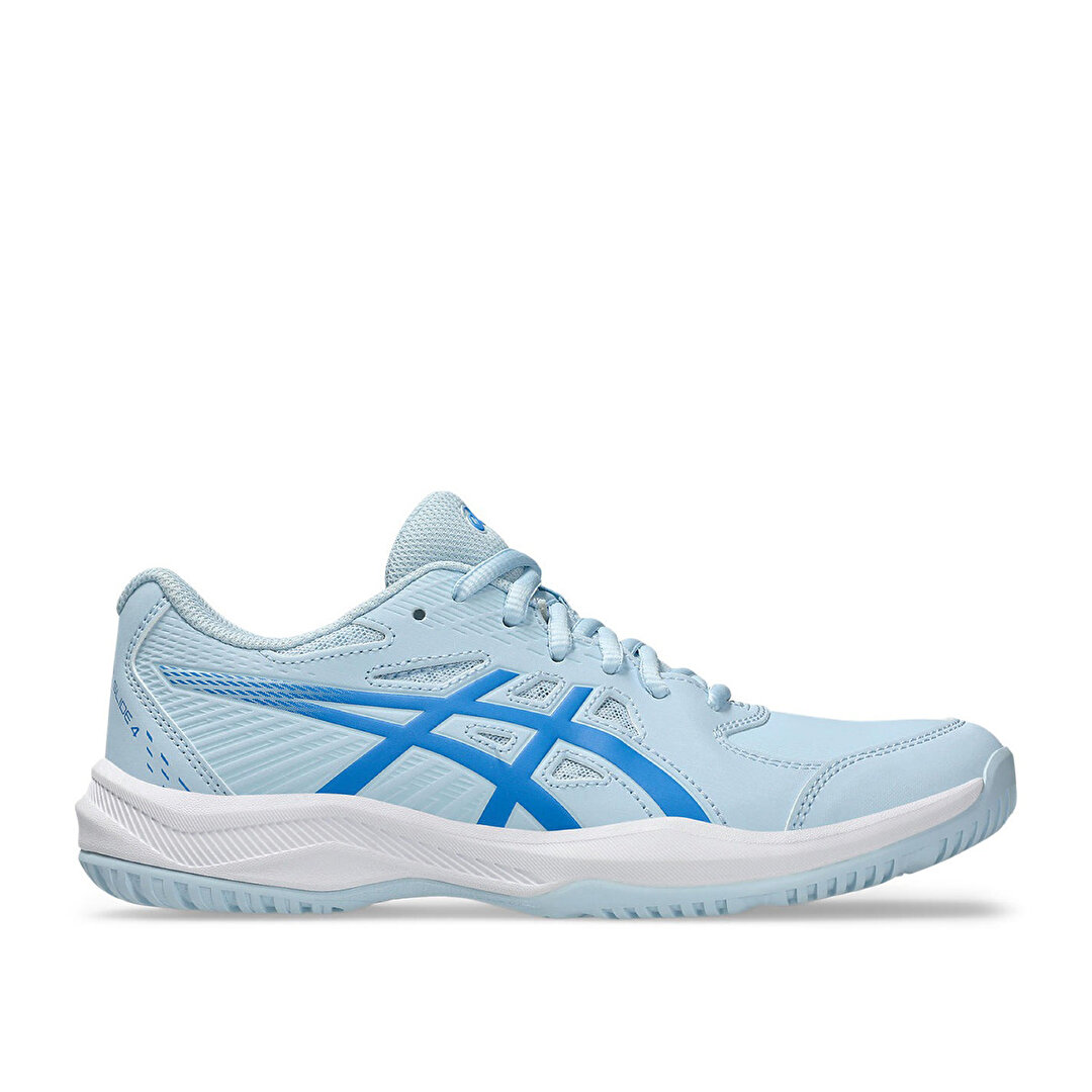 Asics Court Slide 4 Kadın Mavi Tenis Ayakkabısı -1