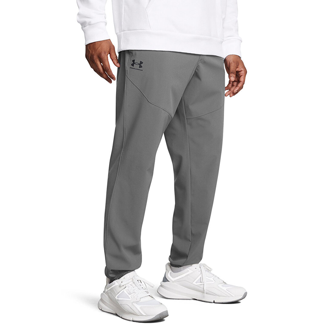 Under Armour Vibe Woven Jogger Erkek Gri Eşofman Altı -1
