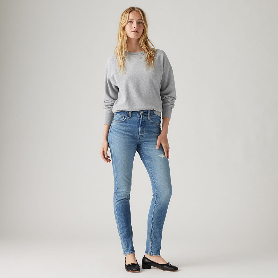 Levi's 1 Skinny Kadın Mavi Jean - 1