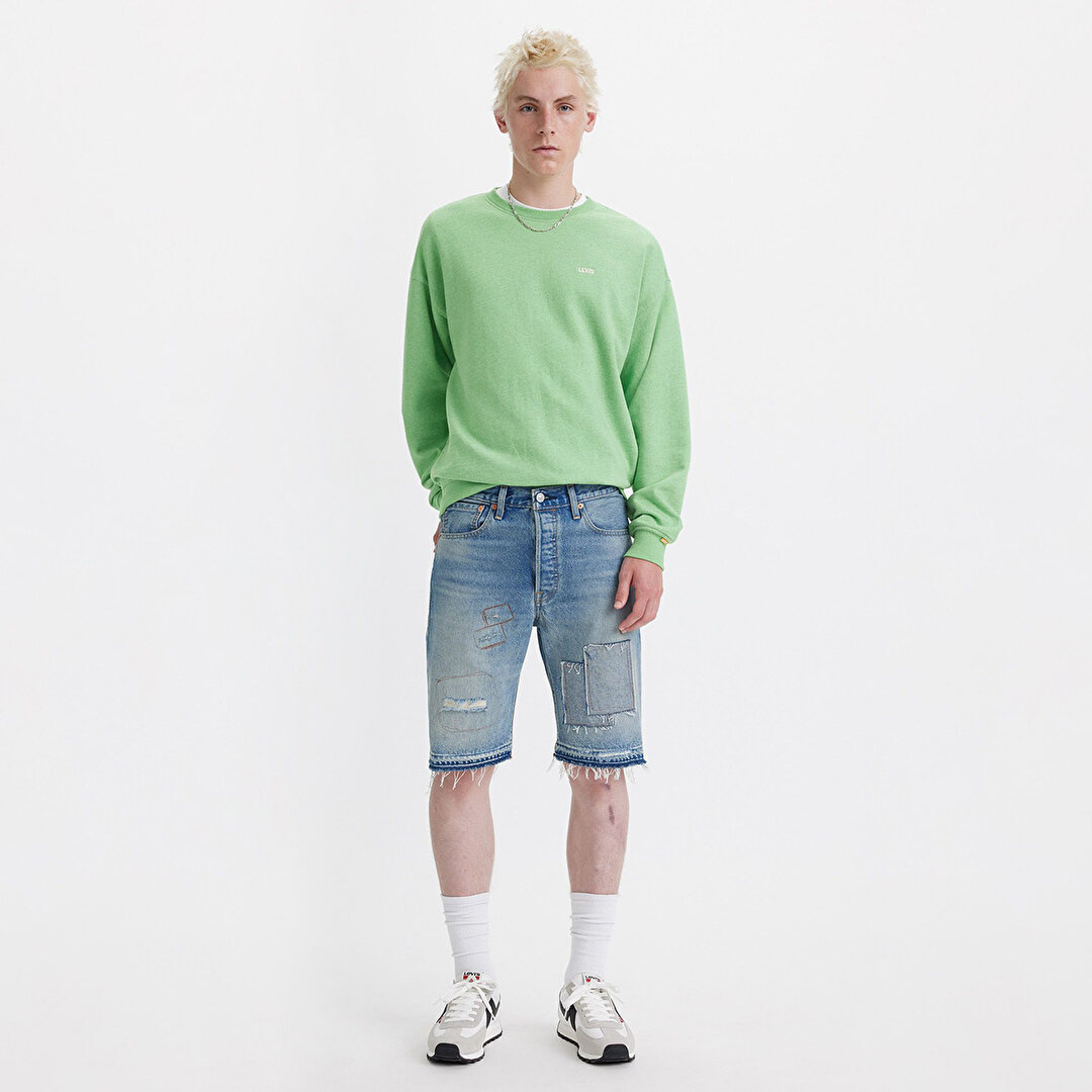 Levi's 501 Original Erkek Mavi Şort - 1