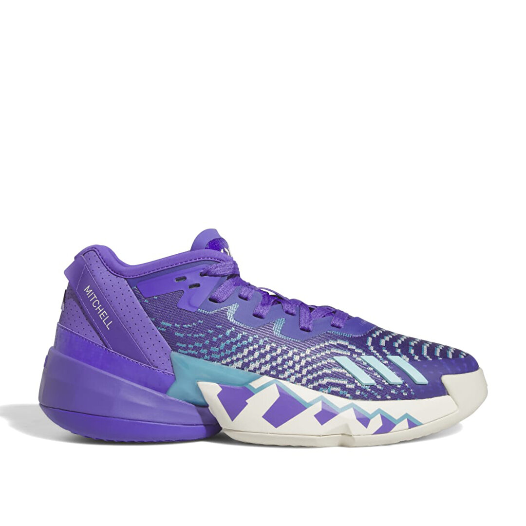 adidas D.O.N. Issue 4 Mor Basketbol Ayakkabısı -1